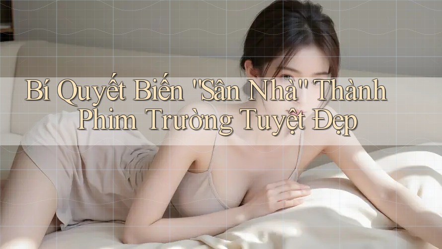 Bí Quyết Biến “Sân Nhà” Thành Phim Trường Tuyệt Đẹp Bí Quyết Biến “Sân Nhà” Thành Phim Trường Tuyệt Đẹp