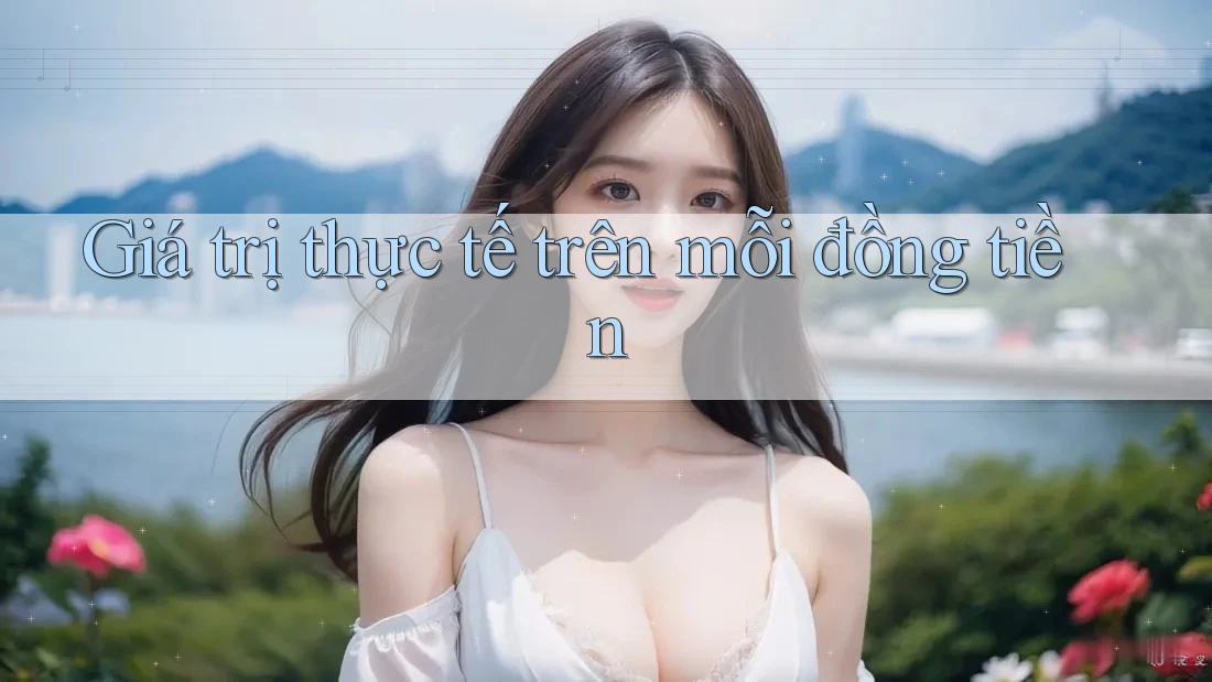 Giá trị thực tế trên mỗi đồng tiền Giá trị thực tế trên mỗi đồng tiền
