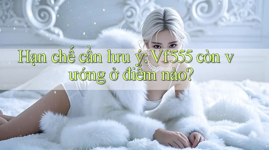 Hạn chế cần lưu ý: Vf555 còn vướng ở điểm nào? Hạn chế cần lưu ý: Vf555 còn vướng ở điểm nào?