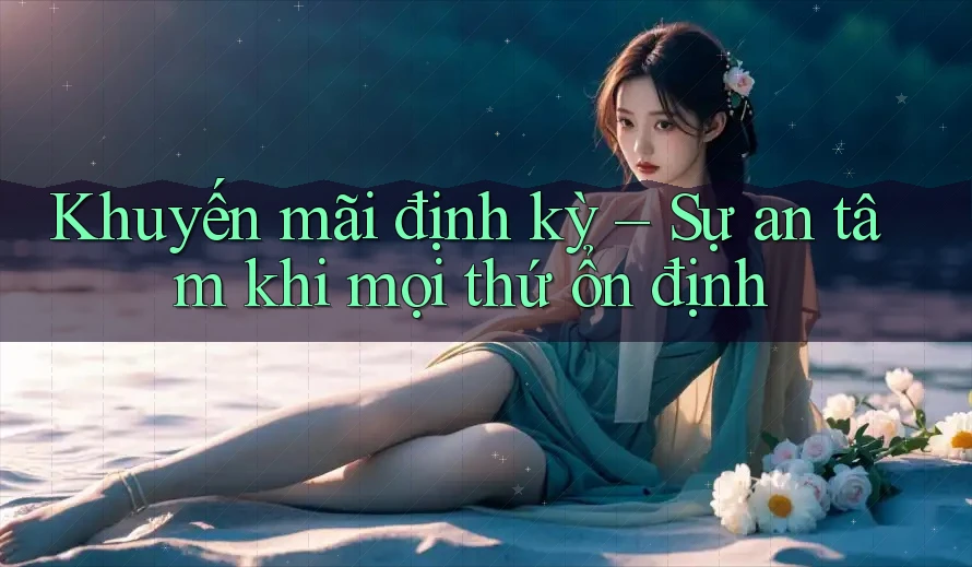 Khuyến mãi định kỳ – Sự an tâm khi mọi thứ ổn định Khuyến mãi định kỳ – Sự an tâm khi mọi thứ ổn định