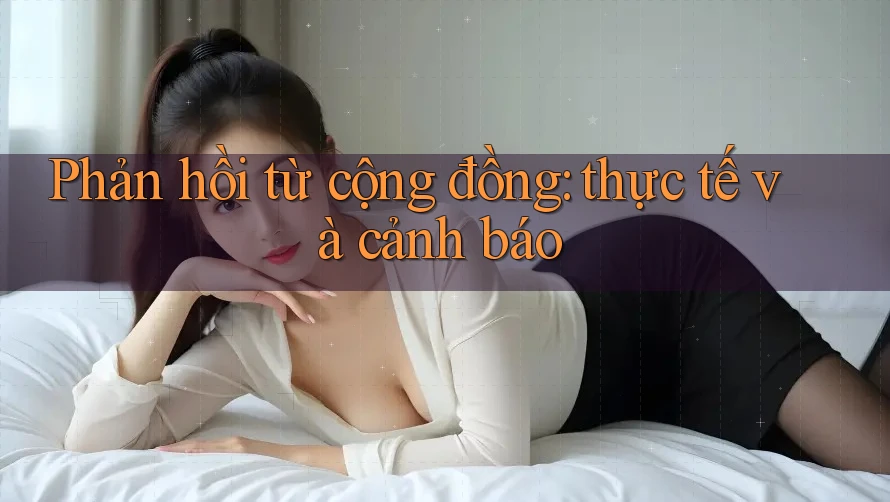 Phản hồi từ cộng đồng: thực tế và cảnh báo