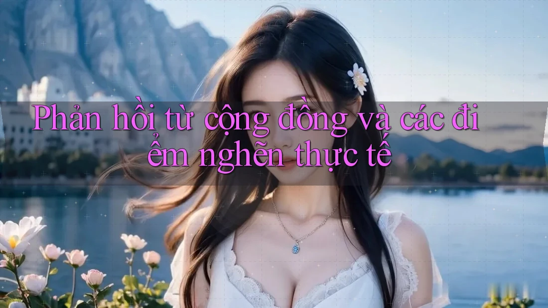 Phản hồi từ cộng đồng và các điểm nghẽn thực tế Phản hồi từ cộng đồng và các điểm nghẽn thực tế