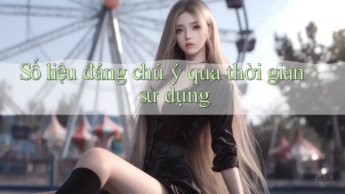 Số liệu đáng chú ý qua thời gian sử dụng Số liệu đáng chú ý qua thời gian sử dụng