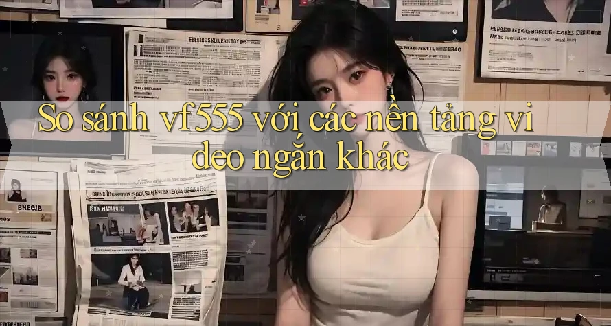 So sánh vf555 với các nền tảng video ngắn khác
