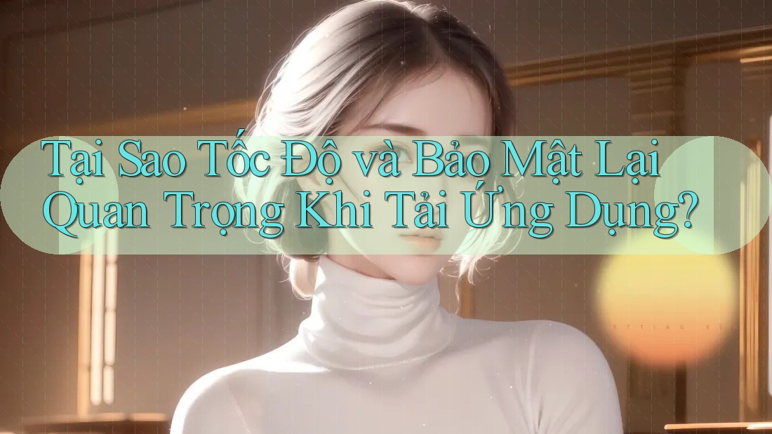 Tại Sao Tốc Độ và Bảo Mật Lại Quan Trọng Khi Tải Ứng Dụng? Tại Sao Tốc Độ và Bảo Mật Lại Quan Trọng Khi Tải Ứng Dụng?