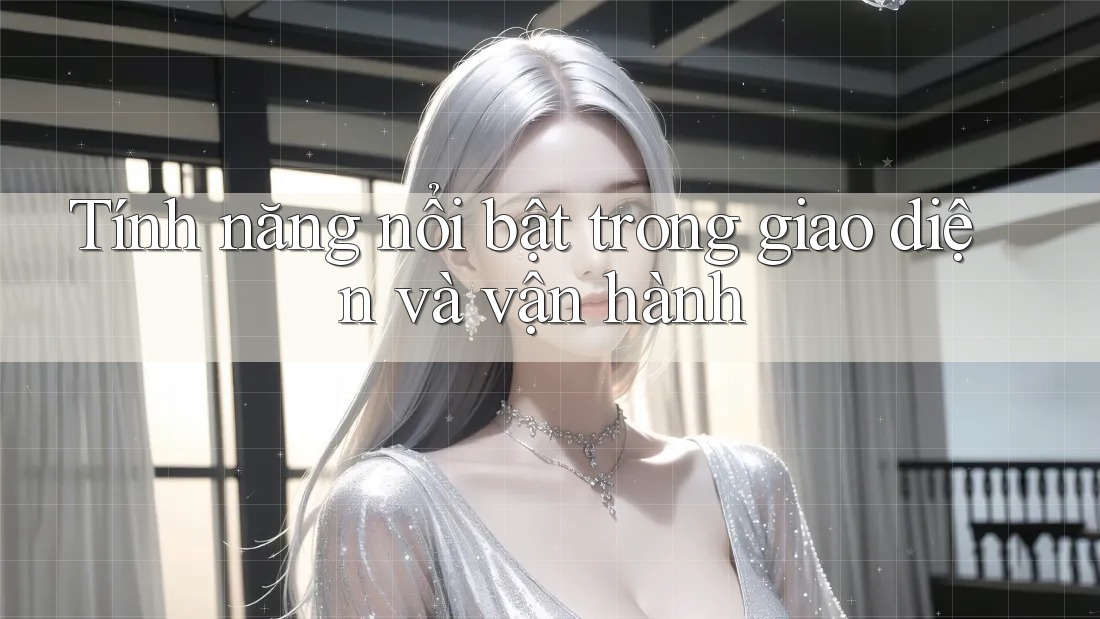 Tính năng nổi bật trong giao diện và vận hành