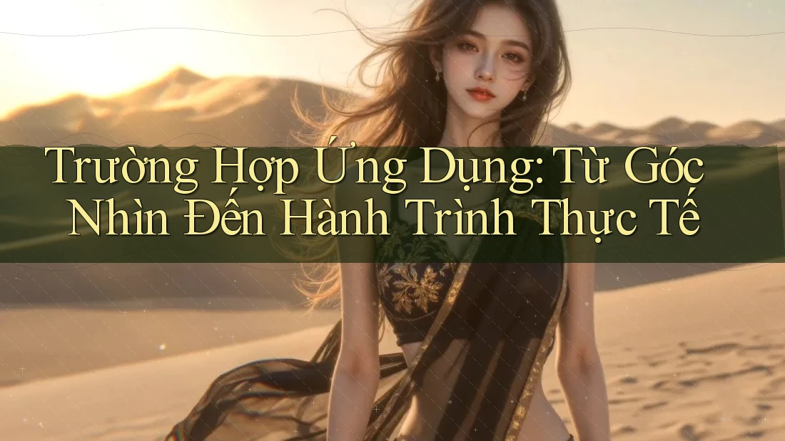 Trường Hợp Ứng Dụng: Từ Góc Nhìn Đến Hành Trình Thực Tế Trường Hợp Ứng Dụng: Từ Góc Nhìn Đến Hành Trình Thực Tế