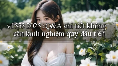 vf555 2025 Q&A chi tiết không cần kinh nghiệm quý đầu tiên