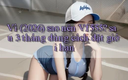 Vì (2026) sao nên Vf555 sau 3 tháng dùng cách đặt giới hạn